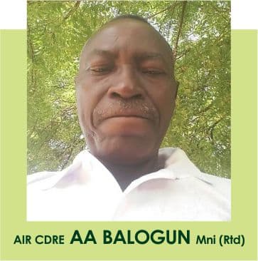 Portrait of Air Cdre A.A Balogun (RTD)